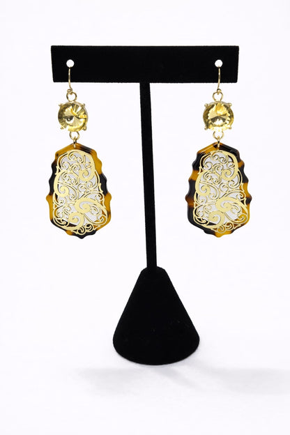 Aretes Miel Imperial ✨