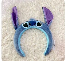 Diadema de felpa del personaje Stitch