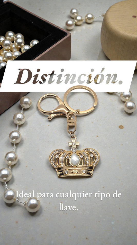 Queen's style keychain