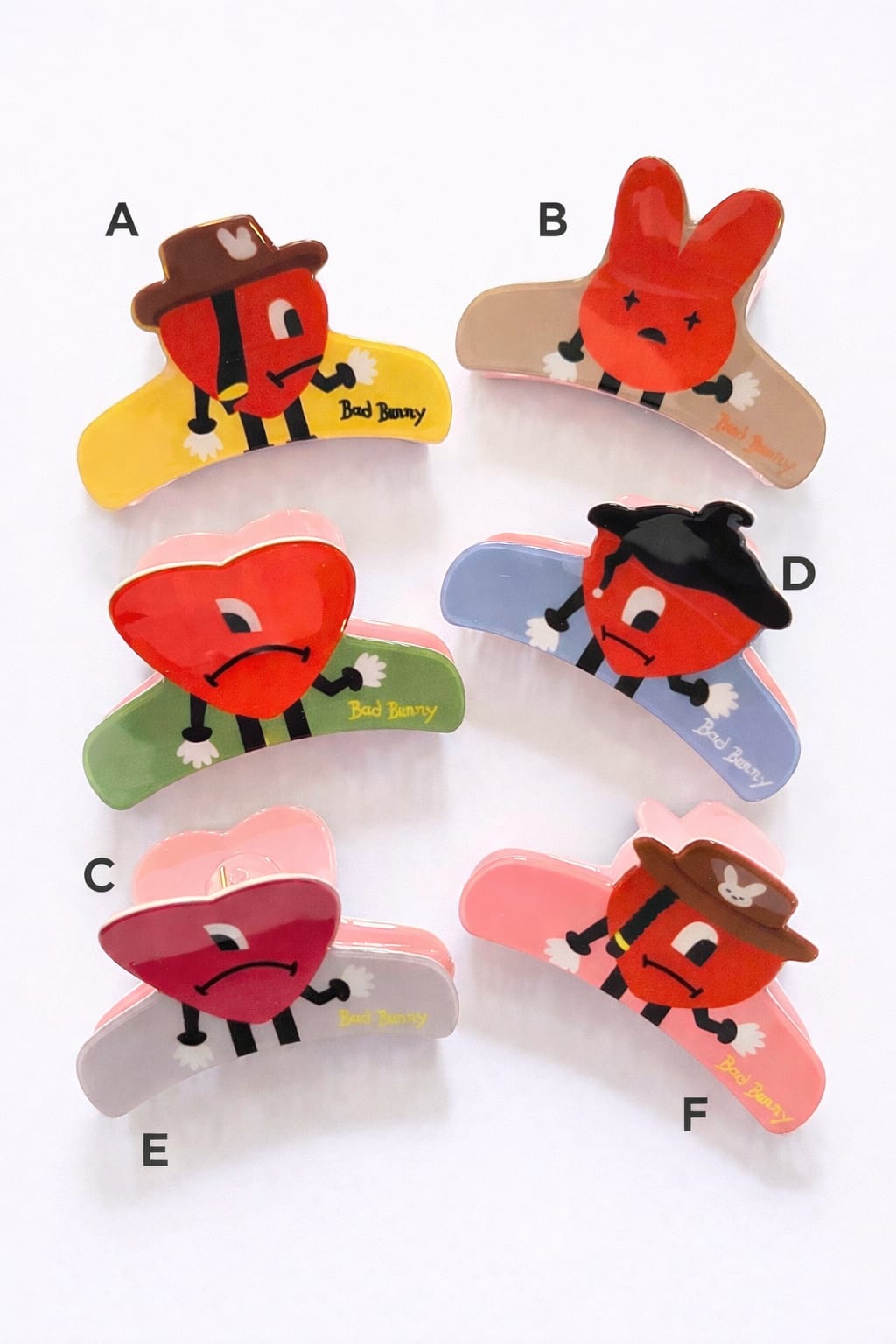 Bad Bunny Hair Clip