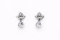 Pendientes con forma de corona
