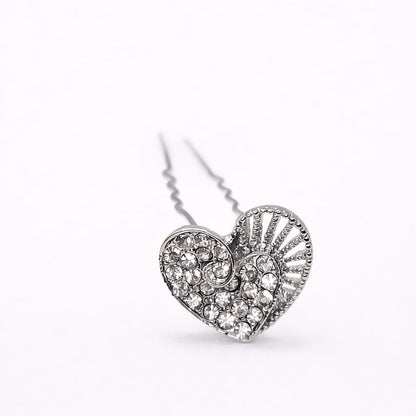 Horquilla con corazón – Elegancia nupcial
