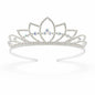 Tiara Floral en Tela – Estilo Loto
