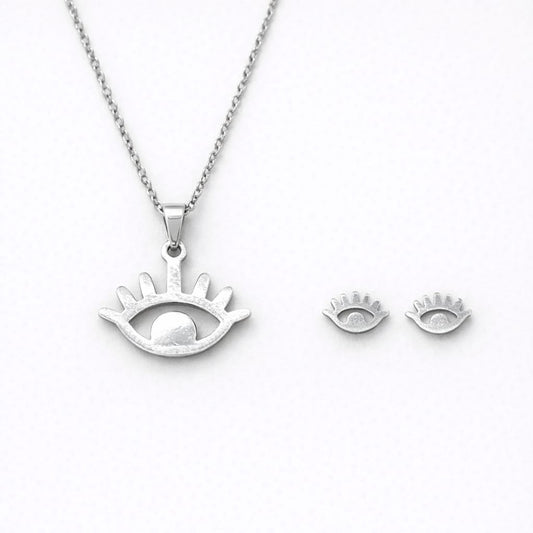 Set de prenda con diseño de ojo turco