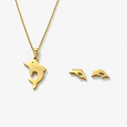 Set de prenda con diseño de Delfín