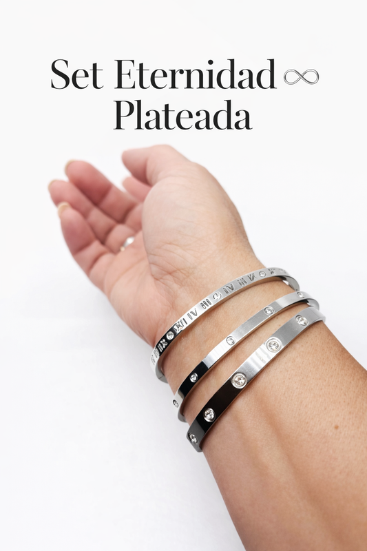 Set Eternidad Plateada ♾️
