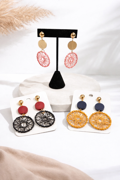 Pendientes Trama Bohemia✨