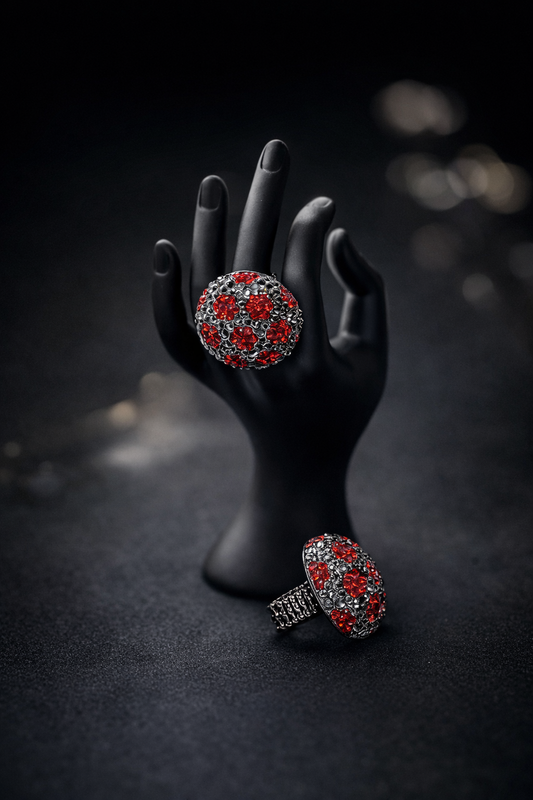 Anillo Eclipse Rubí✨