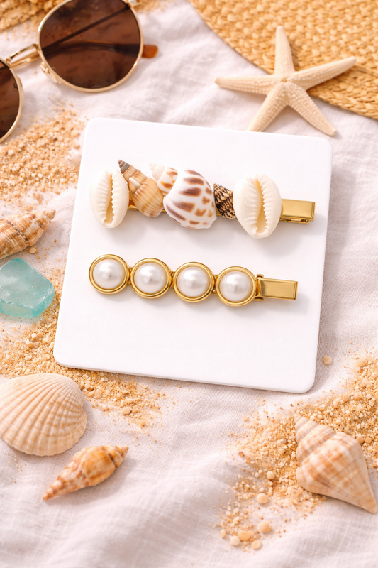 Set de Pinzas Brisa Marina🐚✨