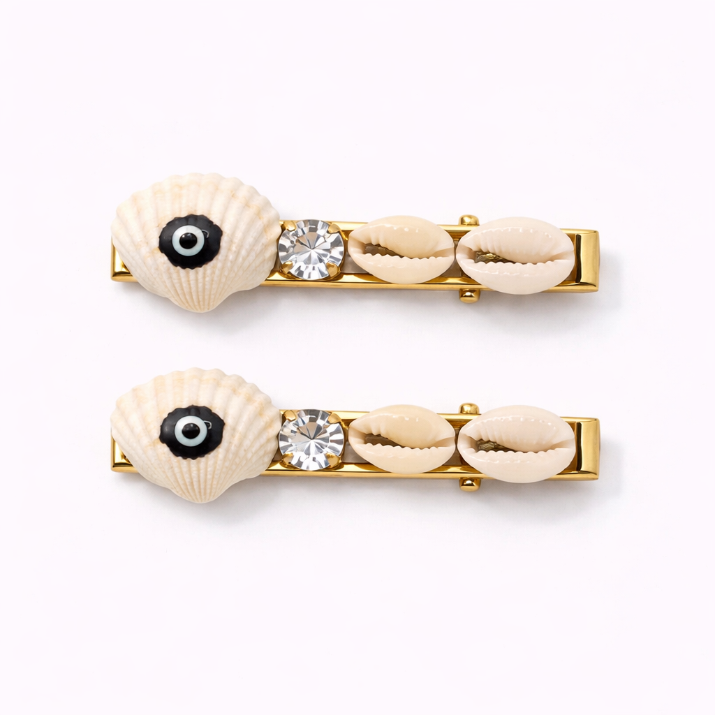 Set Pinzas Marina Ojo Protector✨