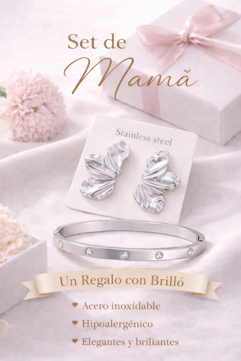 Set Plata Brillante 💖