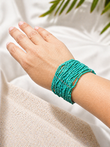 Pulsera Mar Turquesa 🩵✨