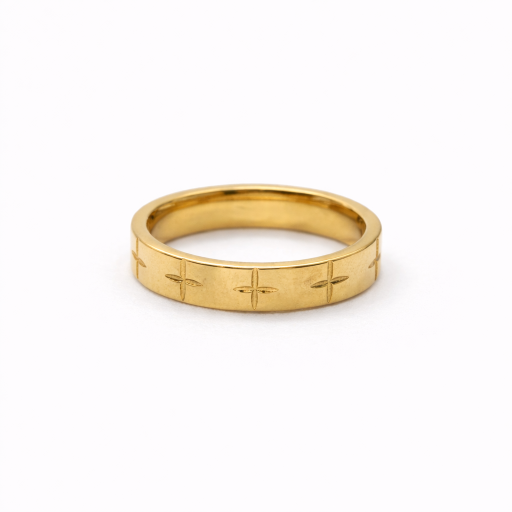 Anillo Cruz de Luz ✨