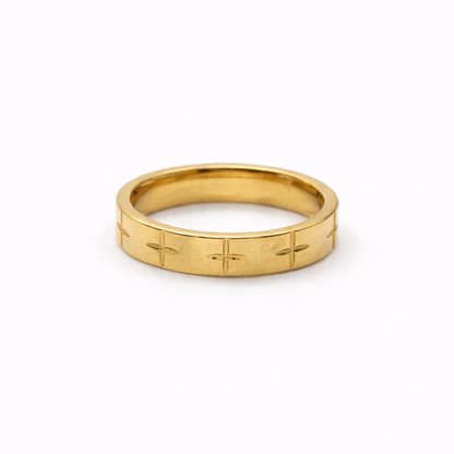 Anillo Cruz de Luz ✨
